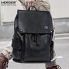 Herdenel Men's Genuine Leather Business Backpack