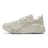 Li Ning Cat Paw Lite Fleece Lined Non-Slip Wear-Resistant Warm Low-Top Running Shoes Women Sneaker Oatmeal-Gray AGCR230-2