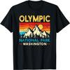 Olympic National Park Vintage Retro T-Shirt