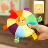 1pc Plush Squeaky Dog Toy - Cartoon Pattern, Interactive Sound Toy Suitable for All Breeds, Durable Puppy Play and Training