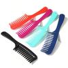 1pcs Double Row Tooth Massage Comb, Plastic Smooth Hair Comb, Dual Use Hairdressing Tool For Dry And Wet Hair, Non Damaging Hair Styling Comb