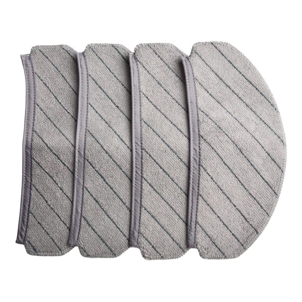 Microfiber Mop Cloth Set for ECOVACS For DEEBOT N20 Series Vacuums Effective Dirt Removal and Maintenance in 4 or 10 Packs