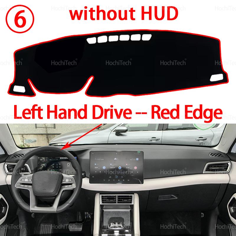 Dashboard Cover Avoid Light Anti-Slip Anti-dirty Mat Pad Sunshade Dashmat Protect for BYD ATTO 2 Yuan Up2024-2025 LHD RHD