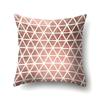 Polyester Pillow Case Automobile Decoration Home Printed Pillow Case Waist Cushion Cover Car Cushion Head Cushion Cover