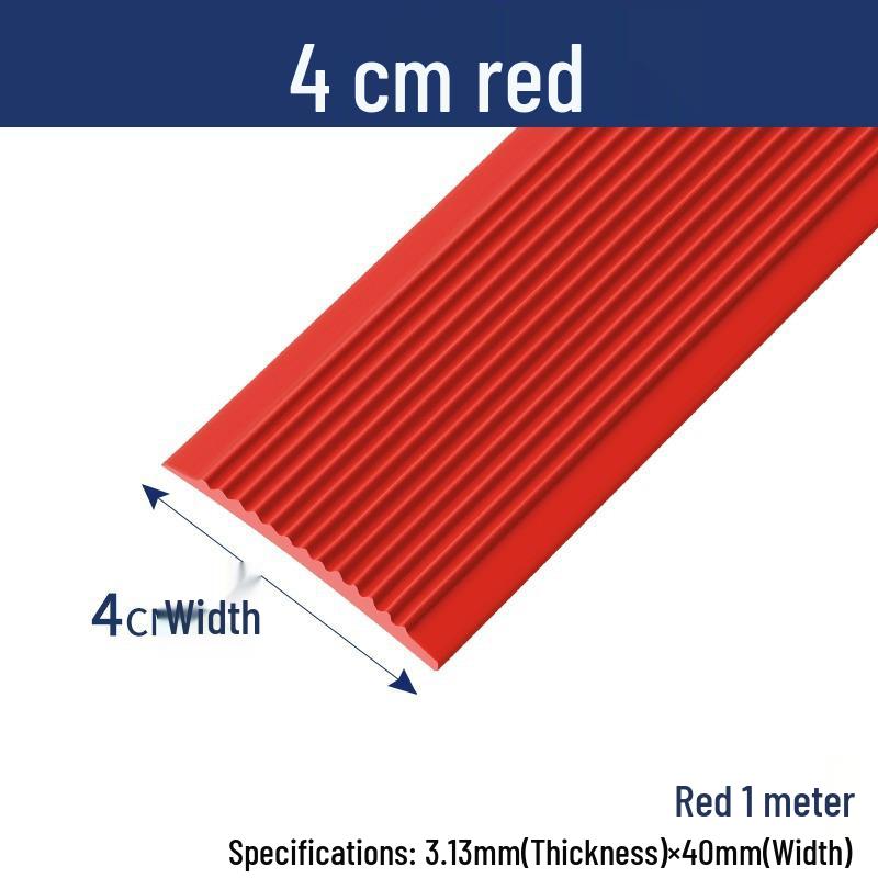 Samoprzylepna listwa krawędziowa ze antypoślizgowego PVC na stopnie schodów dla przedszkoli