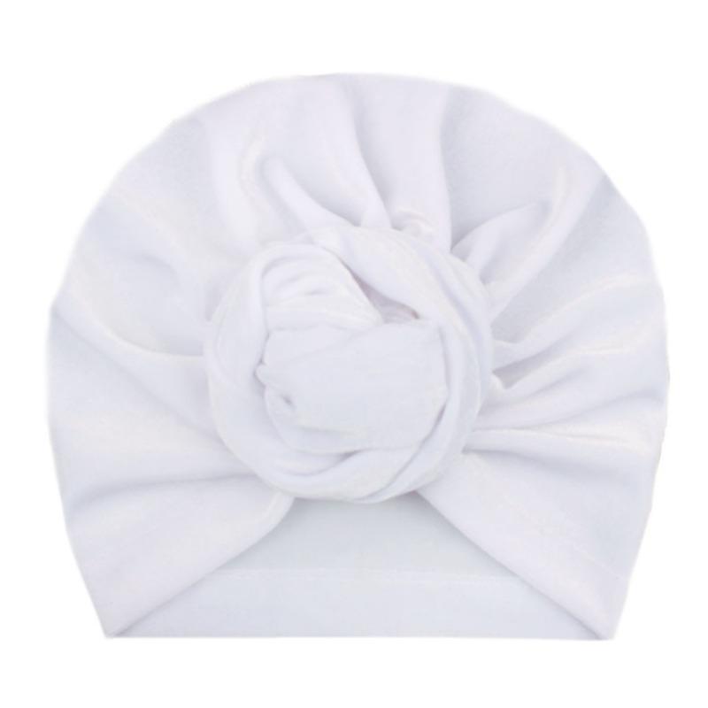 New children's hat 11-color golden velvet warm spring, autumn and winter baby tire cap, soft baby tire cap