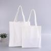 Customized DIY Hand-Painted Canvas Tote Bag for Students - Single Color, Handheld & Shoulder Carry