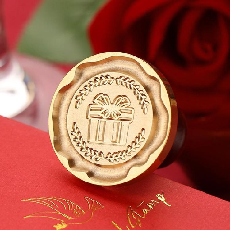 Greeting Card Emboss Sealing Wax Stamp Head Brass Sealing Stamp Head Replacement