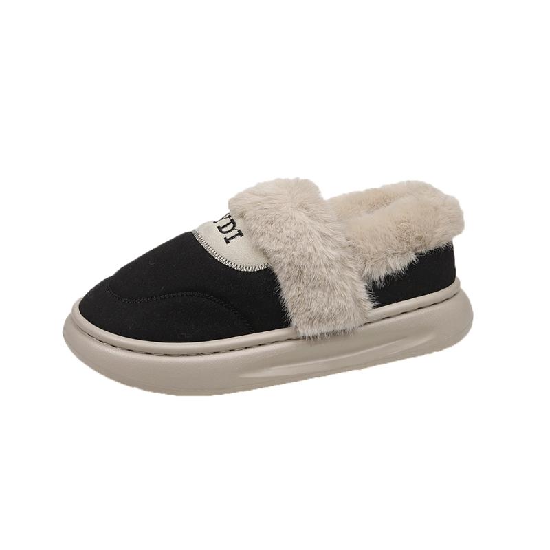 Women's Snow Boots 2024 New Thickened Fluff Comfortable Warm Plush Boots Women Shoes Woman Winter Chunky Boots Woman