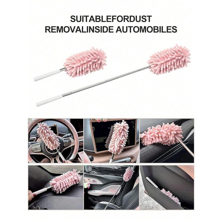 Car Cleaning Tool, Car Dust Brush, Extendable Duster, Car Window Cleaner, Extendable Anti-Static Duster Brush Sweep Dust For Cars Cleaning,