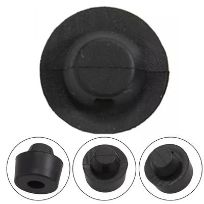 Ersatz-Heckklappenstoßstange, Heckklappen-Anschlagsstoßstange für die Heckklappenreparatur, langlebiges und hochfestes Gummimaterial, Farbe Schwarz