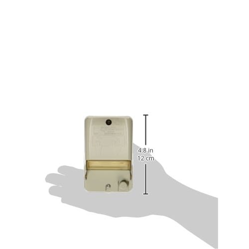 Panasonic Fully Grounded Waterproof Outlet with Earth Terminal Cream Gray WK4102K
