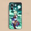 Game GI Sucrose Matte TPU Mobile Phone Case for Xiaomi Redmi 15 14 13 12 A5 3 2 1 C Plus 4G 5G Colorful Printing Cover