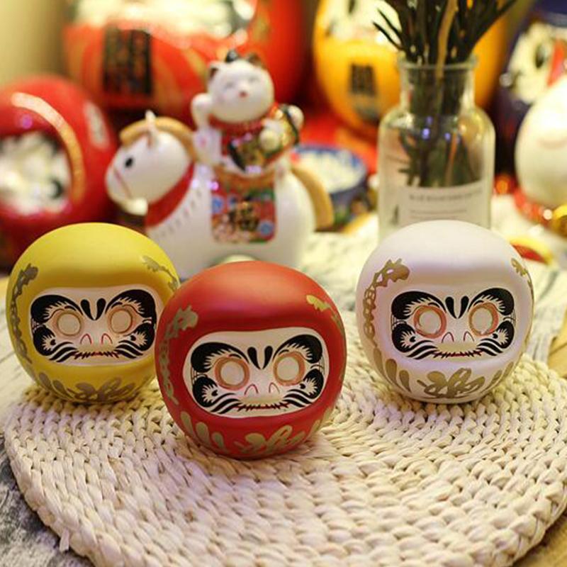 Japanese Style Piggy Bank Lucky Mascot Ceramic Creative Home Decor Ornaments Business Gifts New Year Lucky Crafts Figurines