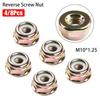 4/8Pcs Grass Trimming Tools Reverse Screw Nut Left Hand Thread Lawn Mowers Accessory