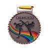 Taekwondo Gewinner Belohnungen Medaillen Gold Silber Kupfer Beharrliche Spiele Allgemeiner Sport Gold Silber Bronze Medaille mit Bändern