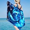 Dolphins In Starry Sky Beach Towel, Super Soft Microfiber, Gift for Her/Him, Birthday, for Pool, Beach, Travel, Home Decor Fan gifts