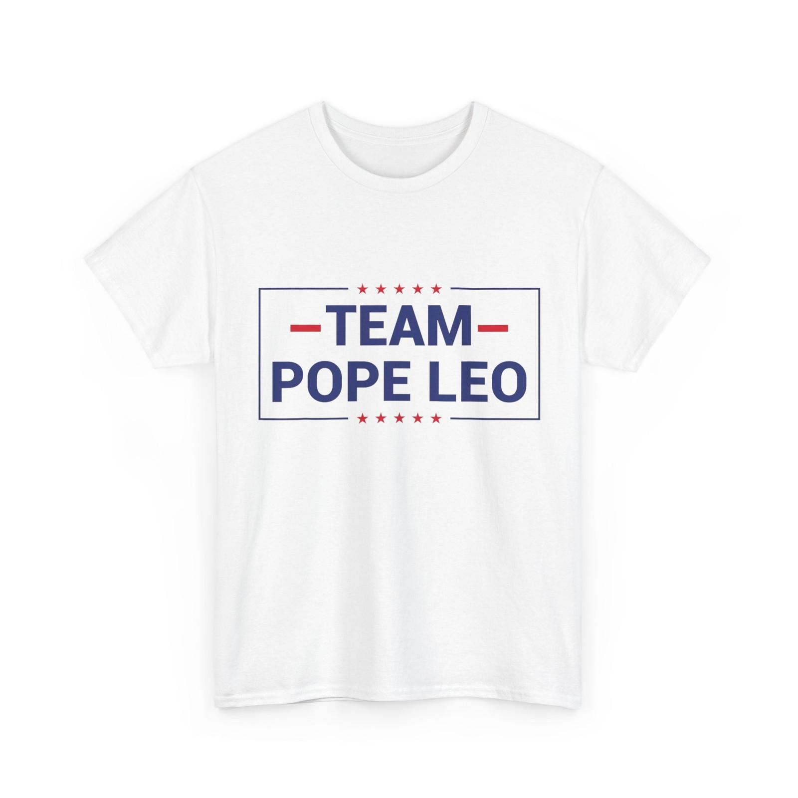Team Pope Leo XIV Women Men Shirt XXXXL