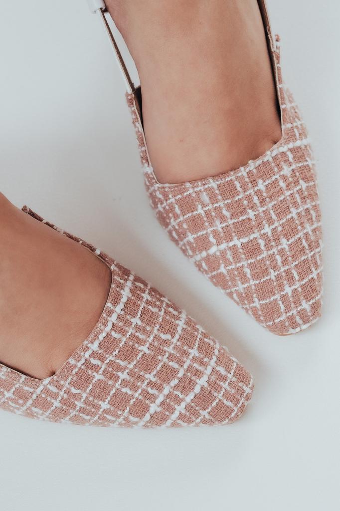 Women's Fashion Style Special Design Linen High Heel Shoes