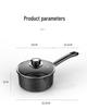 Maifan Stone Non-Stick Yukihira Soup Pot for Baby Food and Milk, Small Instant Noodle Pot.