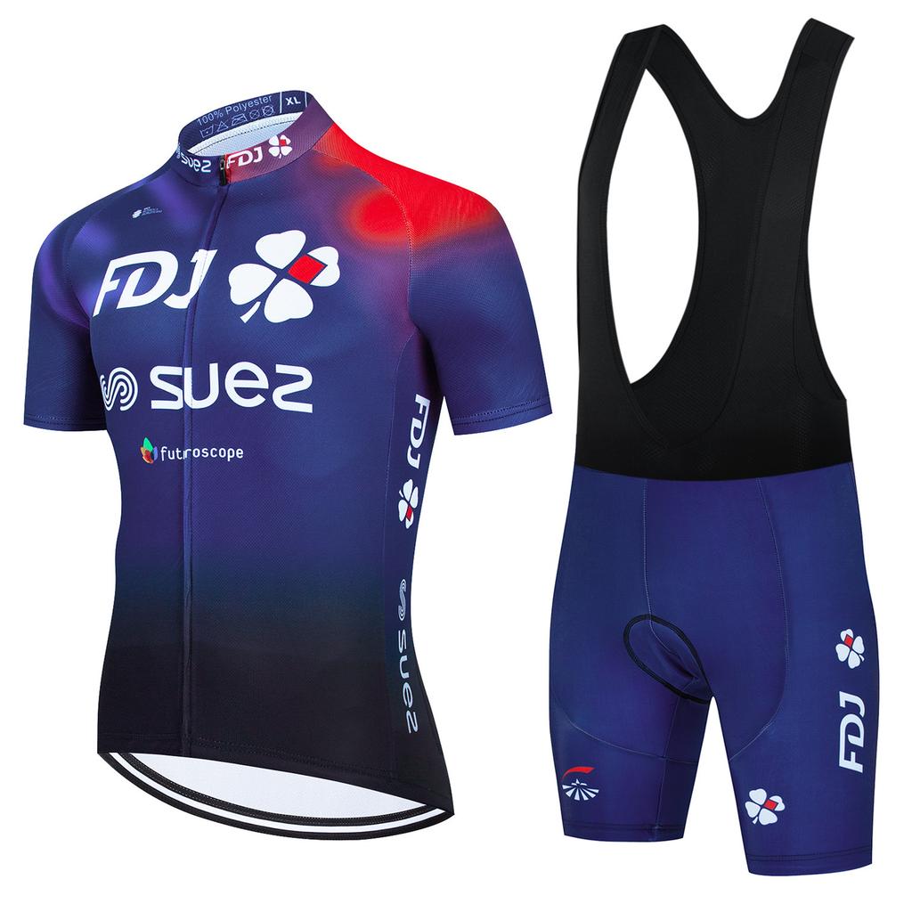 Bicycle Short-sleeved Shorts Men's and Women's Mountain Road Clothes Team Version Cycling Clothes 2026 Summer Breathable Cycling Clothes Set