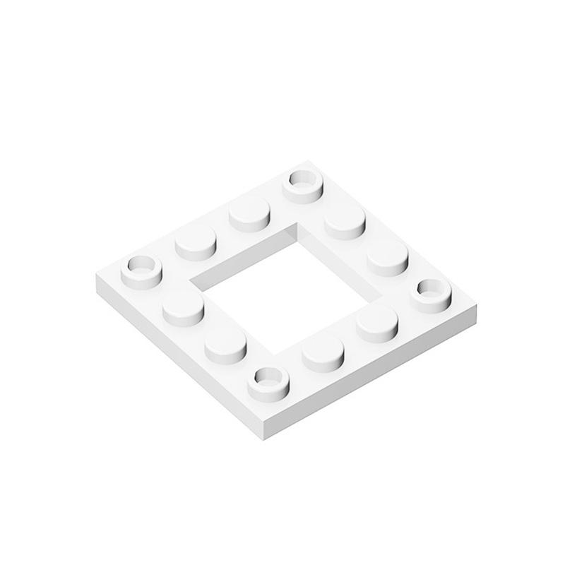

Non-Toxic Moc 10Pcs 64799 Modified 4X4 Plate Building Blocks With 2X2 Open Center Bricks Educational Particle Toys Children Birthday Gifts