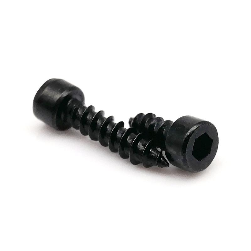 10/50X M2 M2.6 M3 M3.5 M4 M5 M6 Black Carbon 304 Stainless Steel Allen Hex Hexagon Socket Cap Round Head Wood Self Tapping Screw