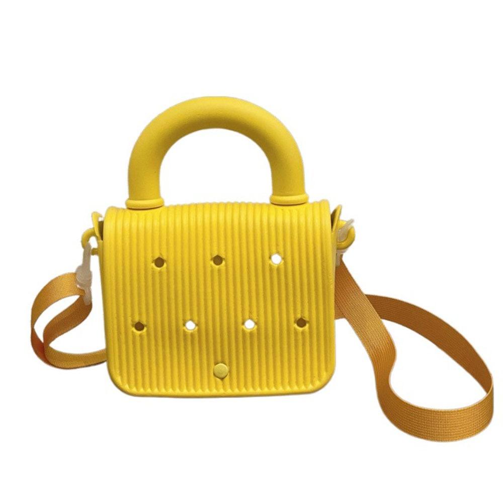 Top Handle EVA Handbags With Hole Adjustable straps Cartoon Crossbody Tote  Outdoor Activities