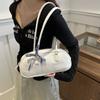 Large Capacity Silver Bag Women Portable Pillow Bag All-Match Shoulder Underarm Bag Women'S Handbag Casual Boston Commuting Bags