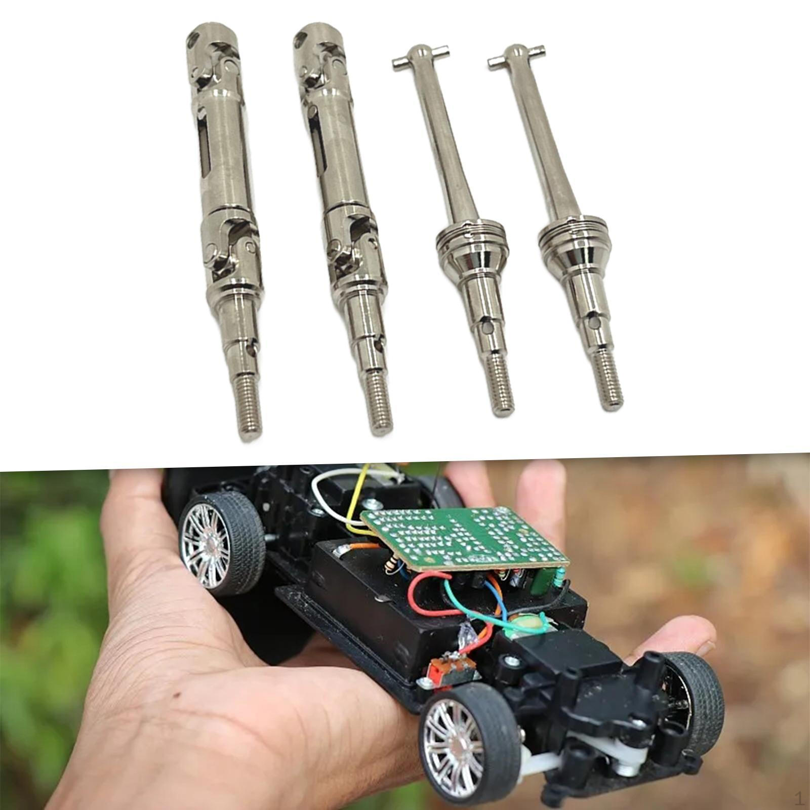 

Модифікація переднього та заднього ведучого вала Постачання комплекту для DIY моделей автомобілів для 14209 1/14 Argent