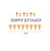 8Guests Ice cream Theme Disposable Tableware Summer Ice Cream Plate Napkin Kids Happy ice-Cream Cone Birthday Party Supplies
