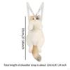 Cute Cat Plush Backpack Funny Soft Bag for Children Pet Lovers Adults Gift