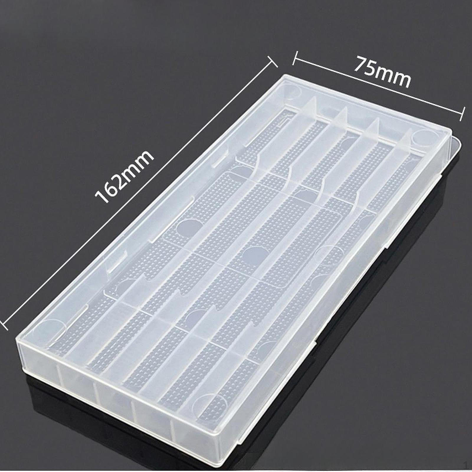 

Ящик для хранения сверл, аксессуары, портативный, контейнер, прямоугольный, премиум-класса, практичный, многоразовый 16.2cmx7.5cm