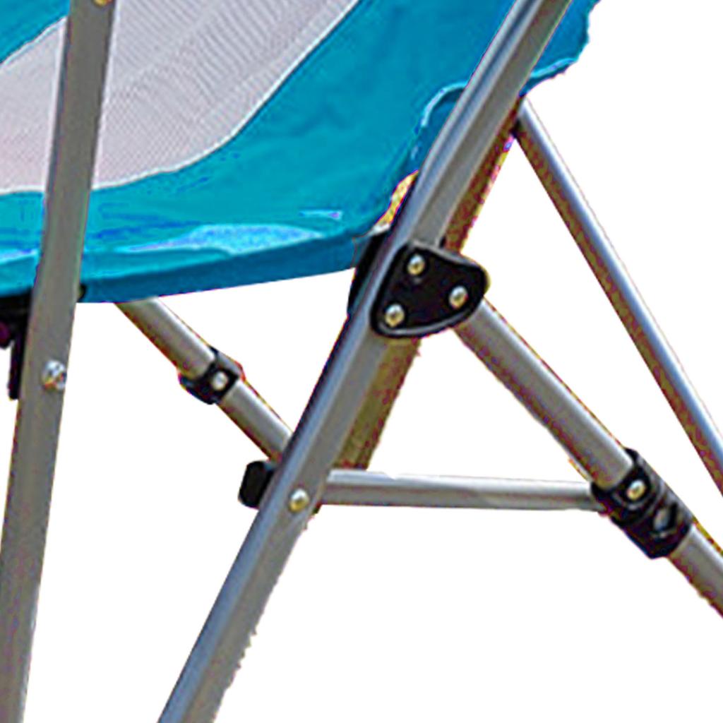 Portable Camping Chair Oxford Cloth Folding Camp Arm Chair with Cup Holder for Outdoor Fishing Picnic Green