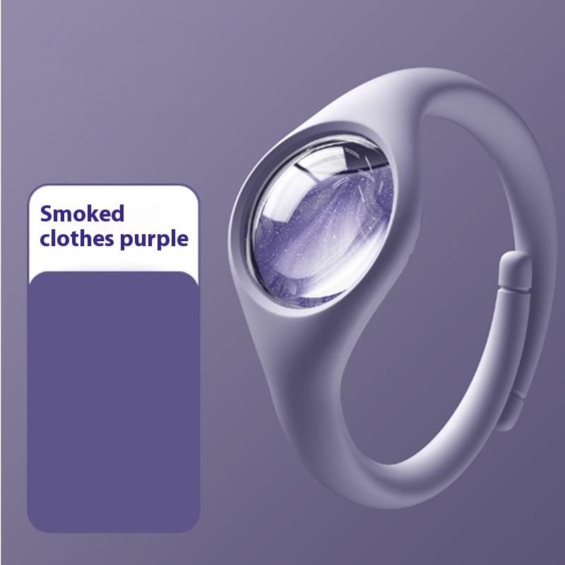 

Новый браслет от комаров, идеально подходящий для кемпинга на открытом воздухе, для взрослых и детей фиолетовый