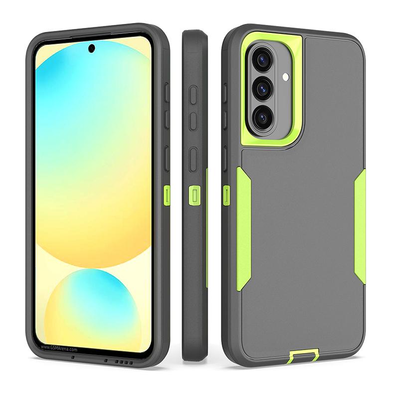 2-in-1 Armor Hoesje voor Samsung Galaxy S25 S24 S23 S22 FE Plus Ultra A56 A36 A26 A16 A06 A34 A35 A25 A15 Schokbestendige Achterkant For S22