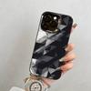 Geometric figures Phone Case For iPhone 17,16,15,14,13,12,11 Plus,Pro Max,XS,Colorful Silver Phone case Funda Cover