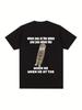 Funny Cat T-Shirt When You At The When You You When The Humorous Graphic Printed Women Tshirt Round Neck Casual Streetwear