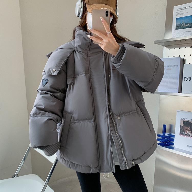 Winter Plus Size Casual Baumwollkleidung Damen Lose Baumwolljacke