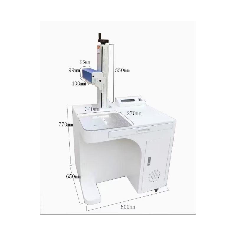 Portable Fiber Laser Marking and Engraving Machine for Metal and Plastic