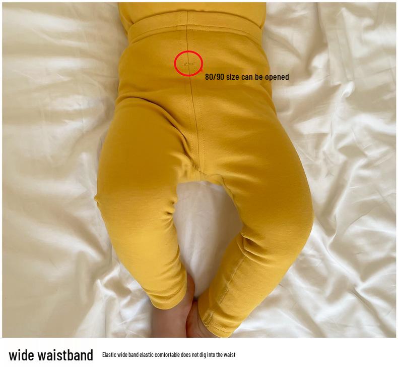 Kids' High-Neck Thermal Underwear Set - Combed Cotton, Thickened, for Boys & Girls