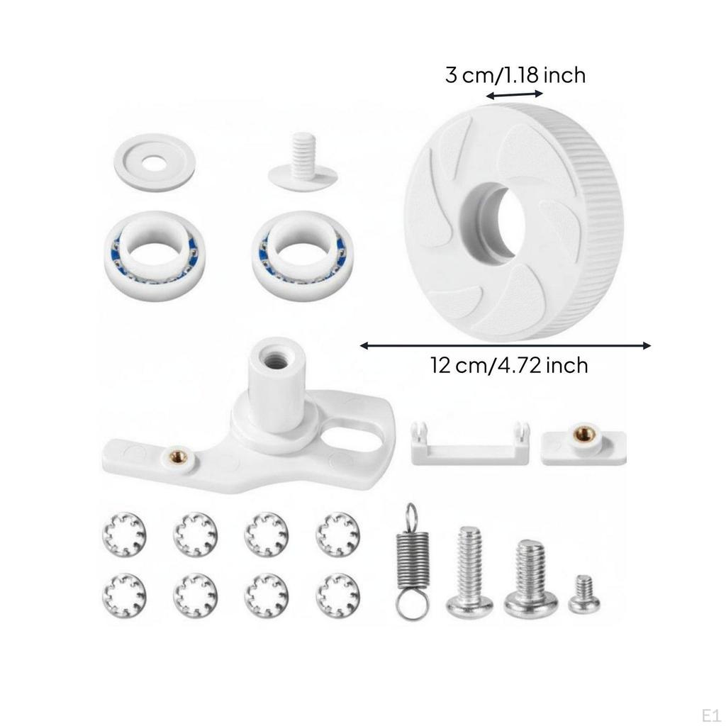 Pool Swing Axle Kit Easy to Install and Metal Pressure Cleaner Part Set