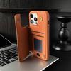Multi-functional Strong Magnetic Cards Solt Phone Case for iPhone 17 Pro Max 16 Plus 15 14 13 12 Shockproof Slim Fit Stand Cover