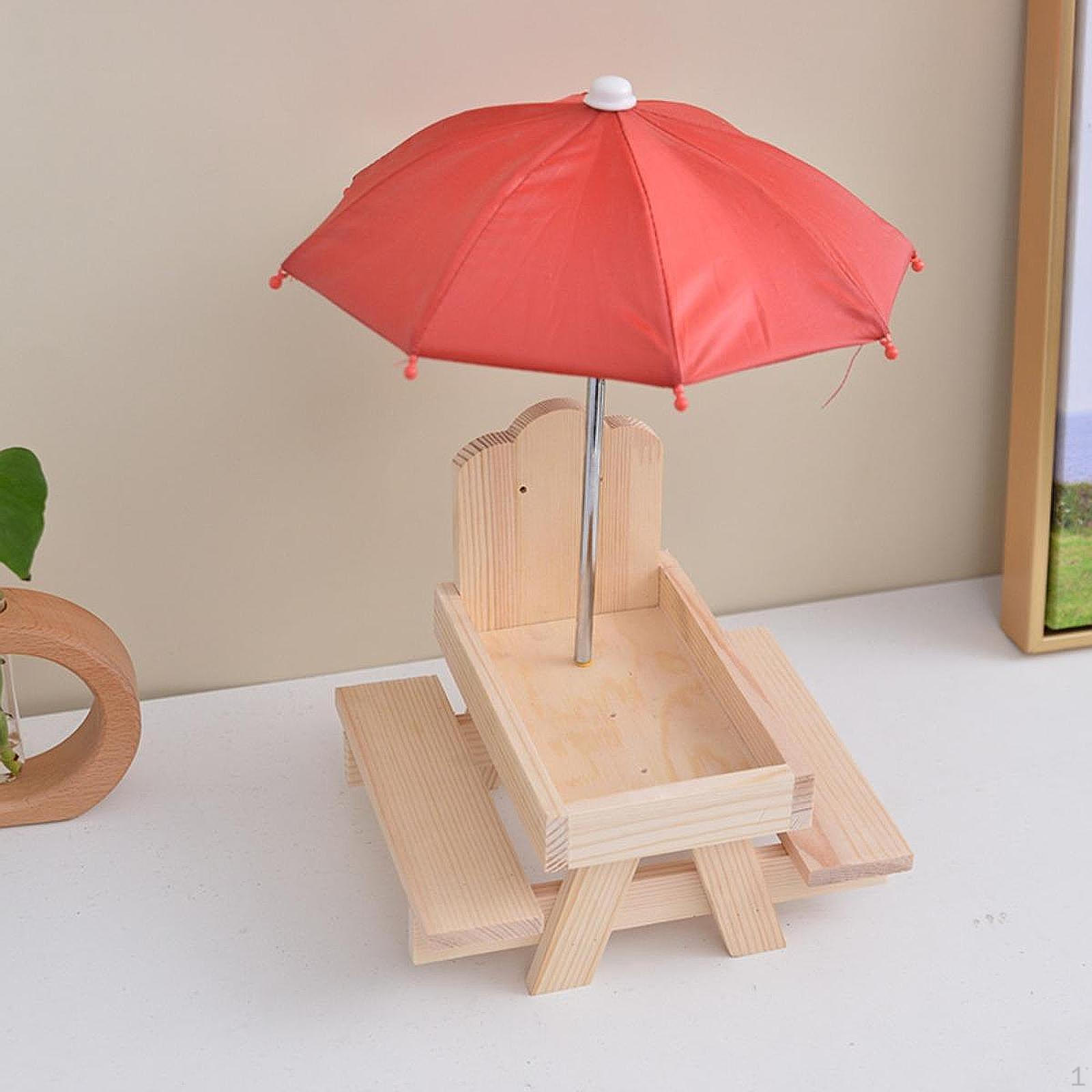 

Кормовой столик для белок, кормушка для бурундуков, устойчивая к погодным условиям, устойчивая станция Brown