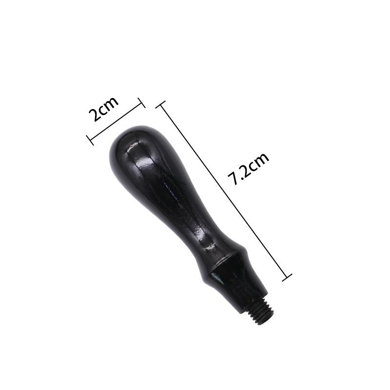 1Pc Retro Wood Color Just Handles Wax Seal Stamp Wood Handle Without Head Portable Mini Diy Seal Tool Post Gifts Decorative
