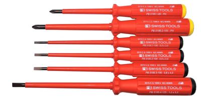 PB SWISS TOOLS PB Electro Isolierter Schraubendrehersatz 5542