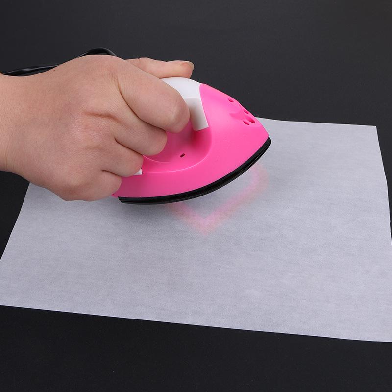 Pogrubiony papier do puzzli do hot stampingu DIY dla dzieci - Akcesoria Biały Fasola