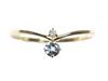 K10YG Blue Duo Japanese Size 12 [Candy] Topaz/Dia 0.014ct Ring,