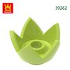 Non-Toxic 313Pcs/Lot 39262 Crown Eggshell With 5 Points Building Blocks Moc Flower Accessories Compatible With Brick Diy Parts Toys