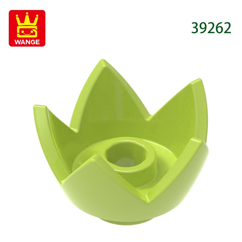 

Non-Toxic 313Pcs/Lot 39262 Crown Eggshell With 5 Points Building Blocks Moc Flower Accessories Compatible With Brick Diy Parts Toys about 313pcs